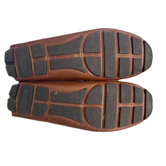 Unlisted by Kenneth Cole Men Reward Yourself Driving Mocs Loafers Size 14M Brown